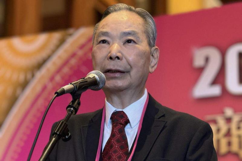 广东珠海台商协会荣誉会长叶飞呈星期五(2月16日)在台北出席大陆台商春节联谊时,呼吁准总统赖清德,任内少说台独的语言、少做台独的活动。(缪宗翰摄)