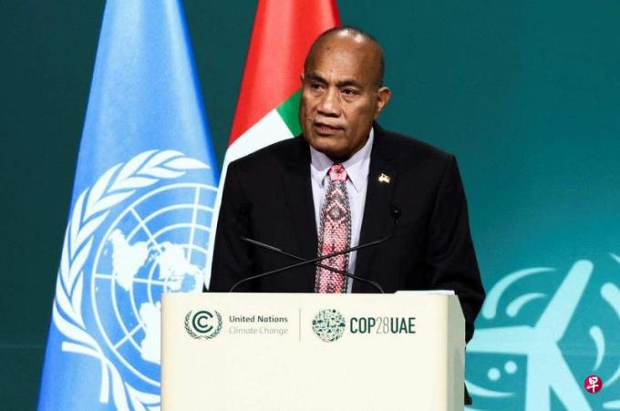 进驻太平洋 中国警员在基里巴斯执行任务