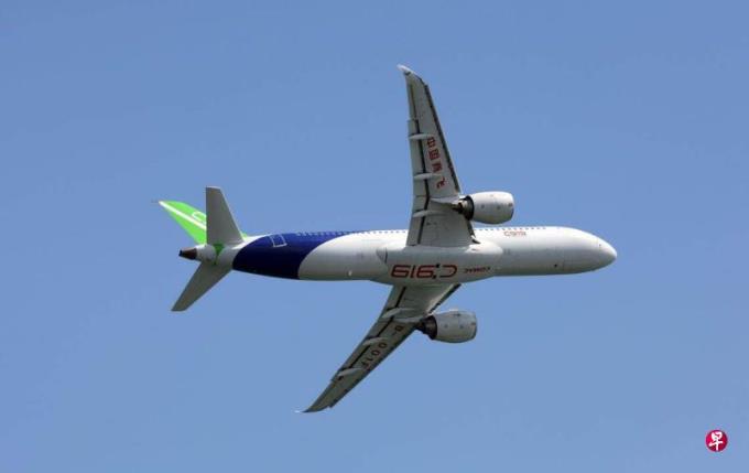 中国国产C919开启东南亚演示飞行