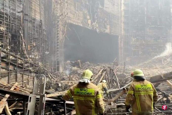 莫斯科音乐厅遭恐袭百余人死亡 俄称四枪手逃往乌克兰途中落网