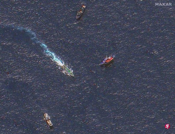 菲补给船遭中国海警水炮拦截 美日谴责中方行径