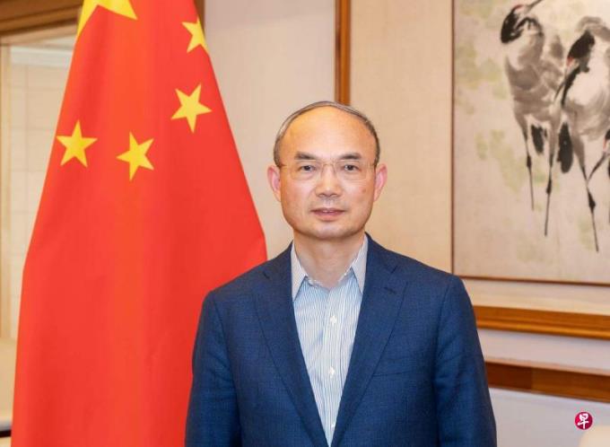 中国驻新加坡大使曹忠明抵新履职