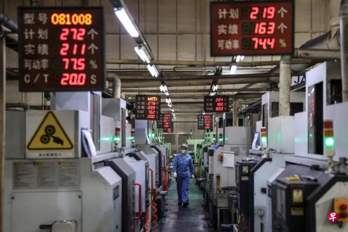 中国10月工业企业利润 同比下滑10%