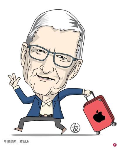 新闻人间:苹果总裁库克年内第三次访华