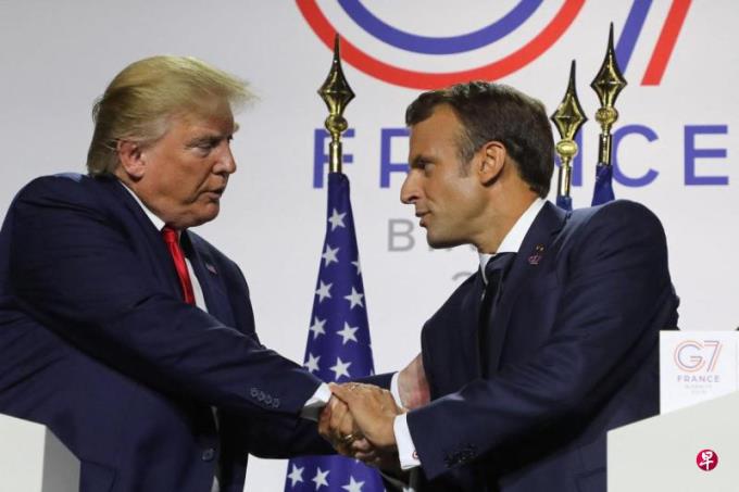 特朗普借巴黎圣母院开放重返外交舞台