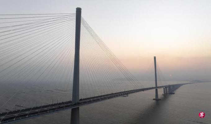 黄茅海跨海通道明通车 珠海至江门只需30分钟左右