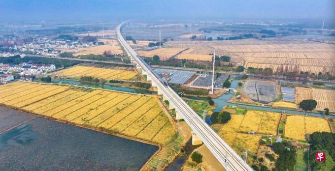 上海经苏州至湖州高铁12月26日开通运营