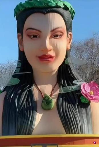 辽宁一女神形象花灯被吐槽 当地文旅局:还原度更高
