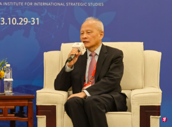 中国前驻美大使崔天凯:中美“躺平”不能自动避免冲突