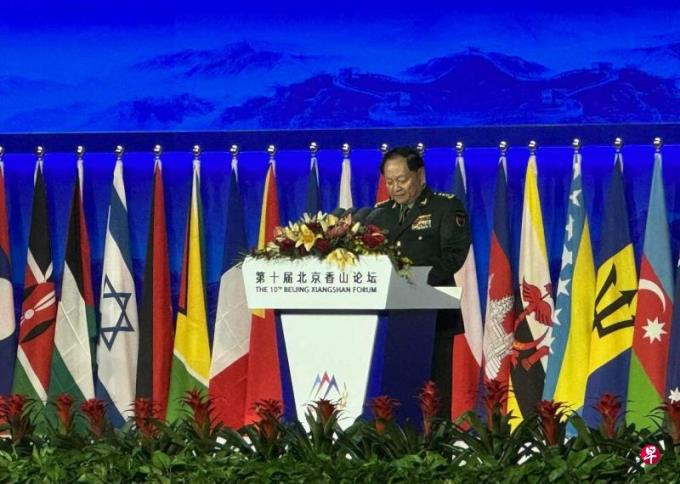 中共中央军委副主席张又侠批个别国家蓄意制造动荡