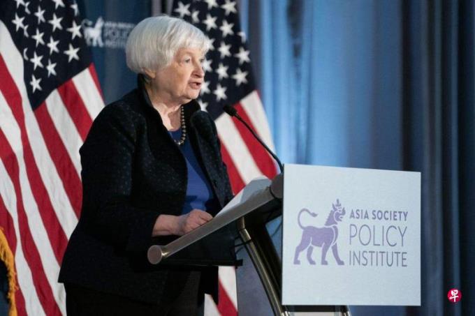 耶伦:美国不会迫使印太盟友在美中之间做选择