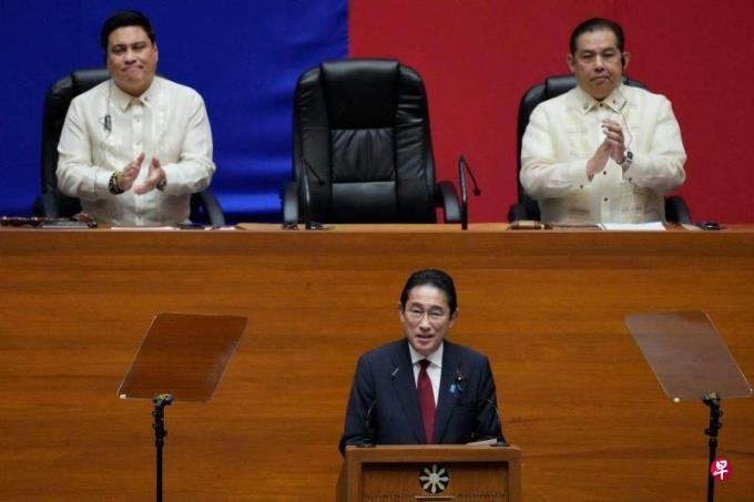 岸田文雄:日菲美正合作维护南中国海自由