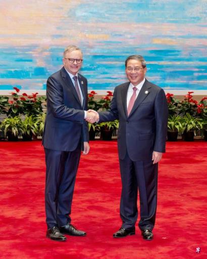 阿尔巴尼斯开启访华行程 吁中澳在可能的领域中合作