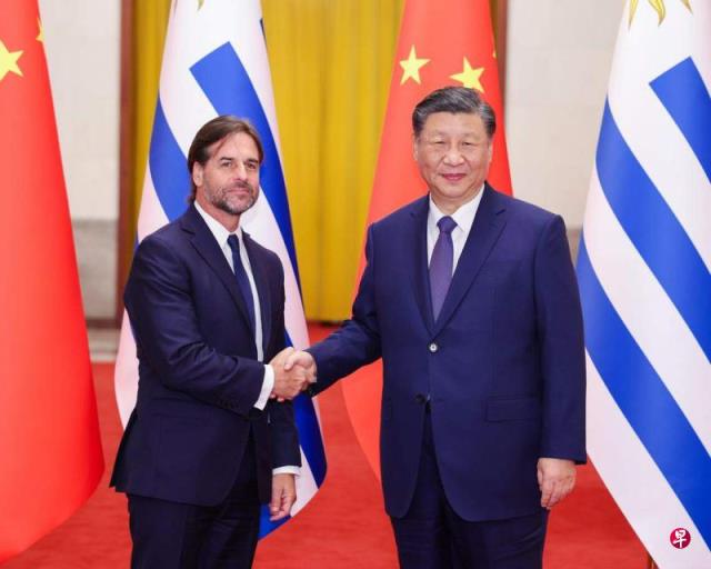 中国与乌拉圭宣布两国关系升级为全面战略伙伴关系