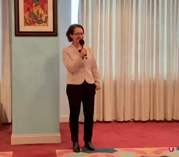 萧美琴返台前哽咽致辞感谢各方支持