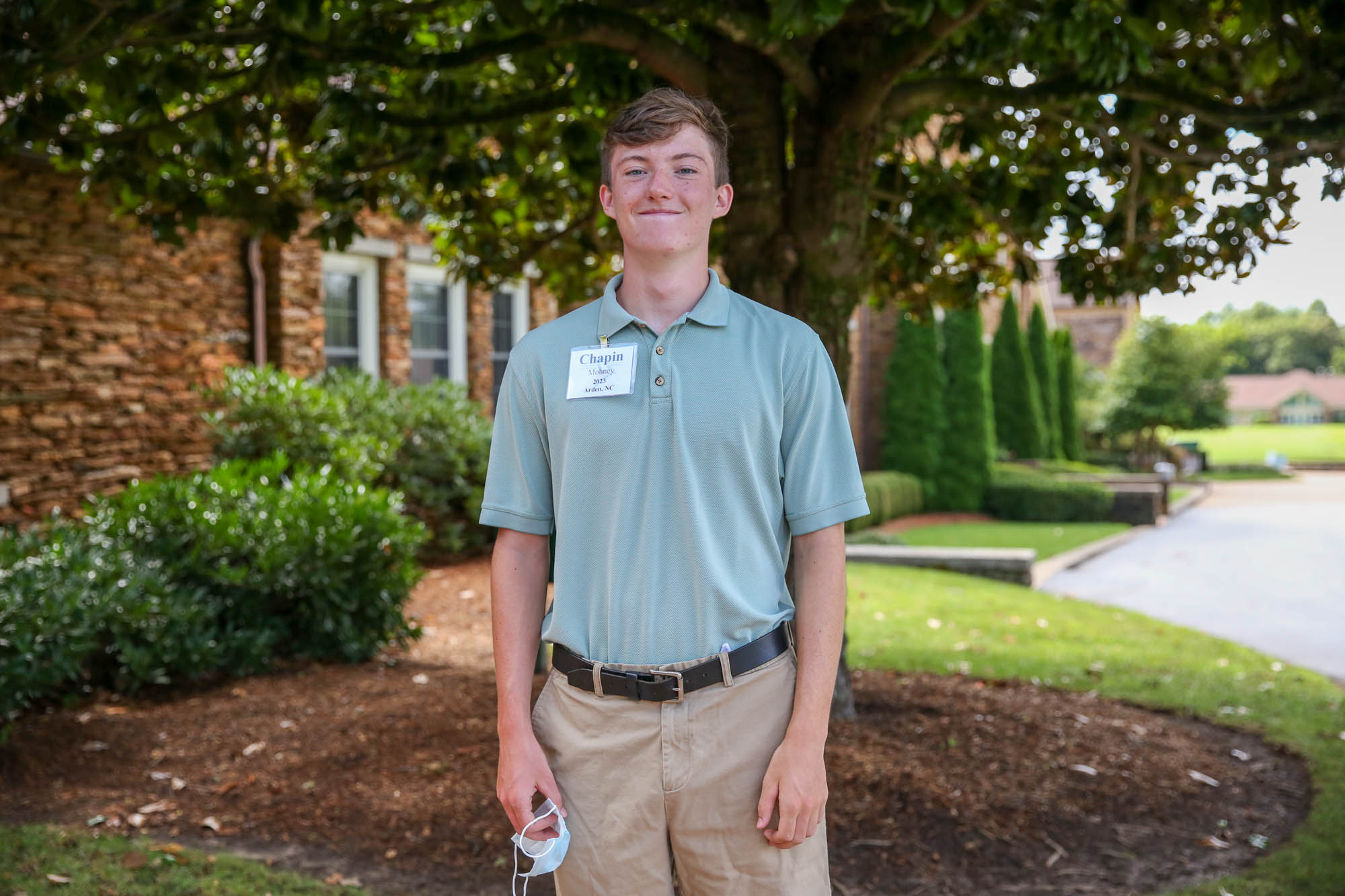 美国田纳西大学学生莫尼(Chapin Mohney)从同校的中国留学生和网络视频中了解中国,希望在大学期间能到中国学习。(受访者提供)