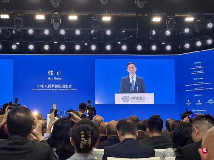 韩正:各国差异应化为交流动力 非冲突理由