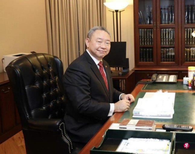 台新任驻美代表俞大?抵华盛顿履新