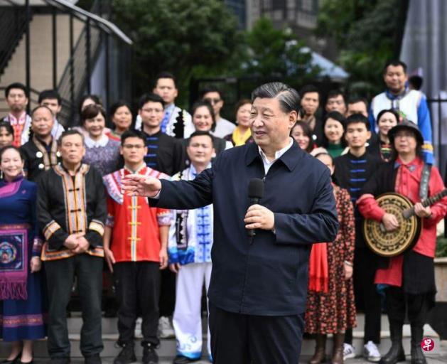 习近平越南访问结束后在广西南宁考察