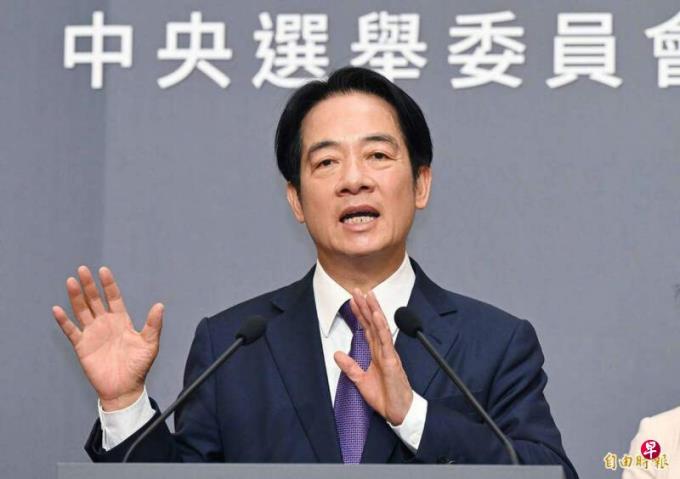 赖清德:侯友宜当选等同一中势力和黑金回归