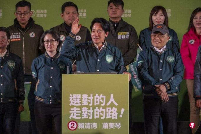 赖清德新竹造势:台民众手中一票决定世界命运