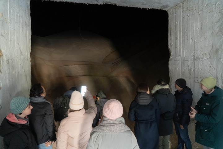 乌克兰最大粮食出口商之一Nibulon在尼古拉耶夫港口的筒仓存放着小麦。 (公益新闻实验室PIJL提供)