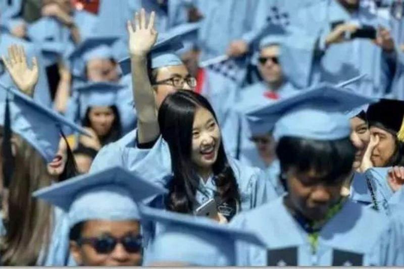 在中美竞争关系加剧的背景下,中国留美学生从2020年起开始下滑。(互联网)