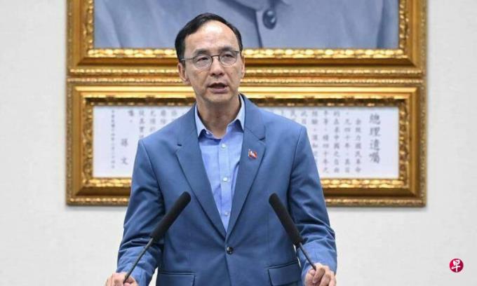 前党务高层:国民党主席朱立伦辞职可能性不高