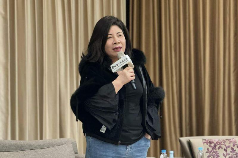 台湾资深媒体人陈文茜认为,中国大陆如今经济问题严峻, 短期内不可能攻台。(缪宗翰摄)