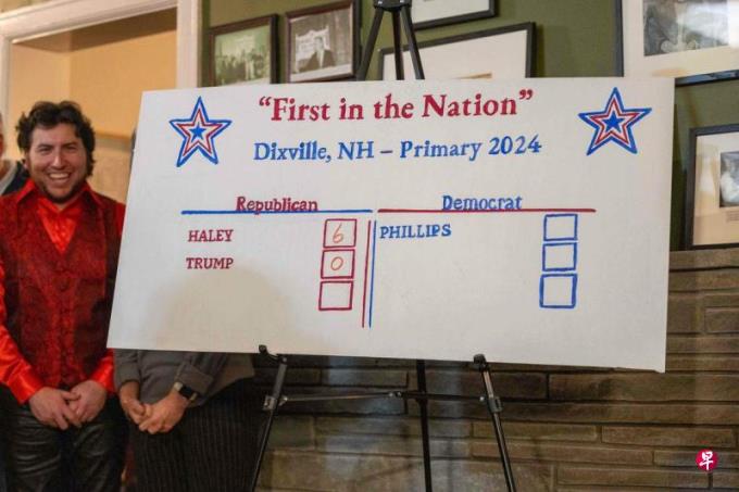 新州总统初选前夕 特朗普黑利全力拉票