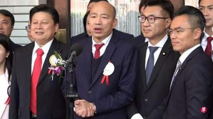 韩国瑜获54票安全过关 将出任台湾立法院院长