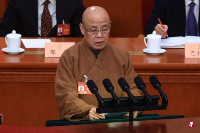 中国佛教协会会长:建设与社会主义相适应的宗教