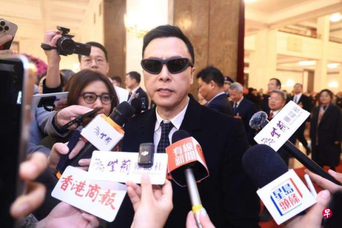 甄子丹表态支持香港《基本法》第23条