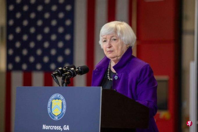 美国财长耶伦周四起访华六天