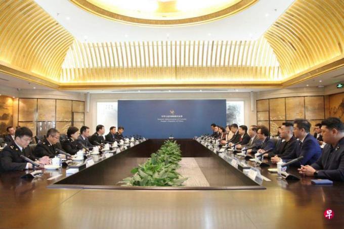 傅崐萁率团访陆 北京释旅游农渔善意