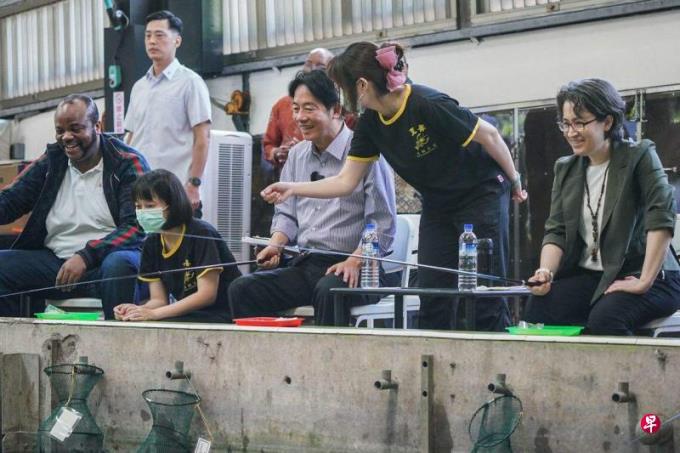 赖清德重申维持台海现状 推创意外交邀邦交国元首钓虾