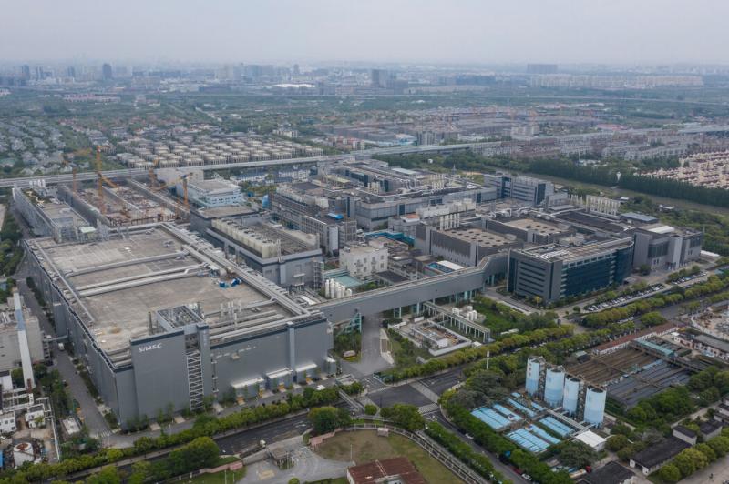 上海的一家半导体工厂。美国已采取了旨在阻止中国获得美国关键技术的政策。