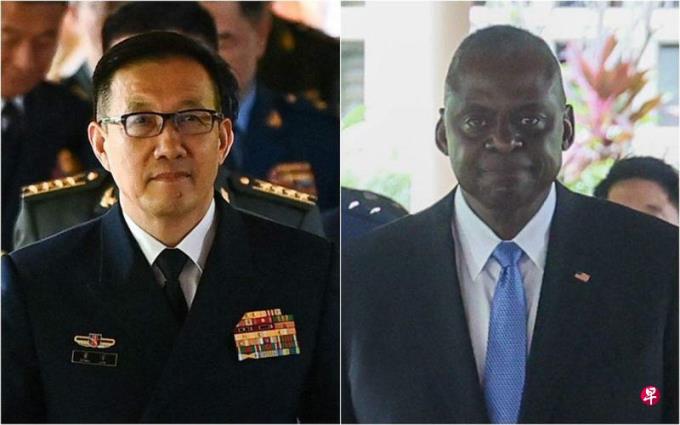 美防长对中国大陆在台海的军事活动表达关切