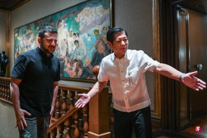 泽连斯基访菲 感谢小马可斯支持乌国领土完整