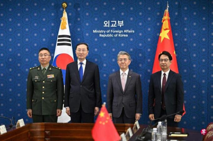 中韩举行九年来首次副部级外交安全2+2对话