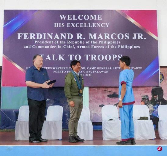 小马可斯重申和平立场:不挑起战争但坚定捍卫权益