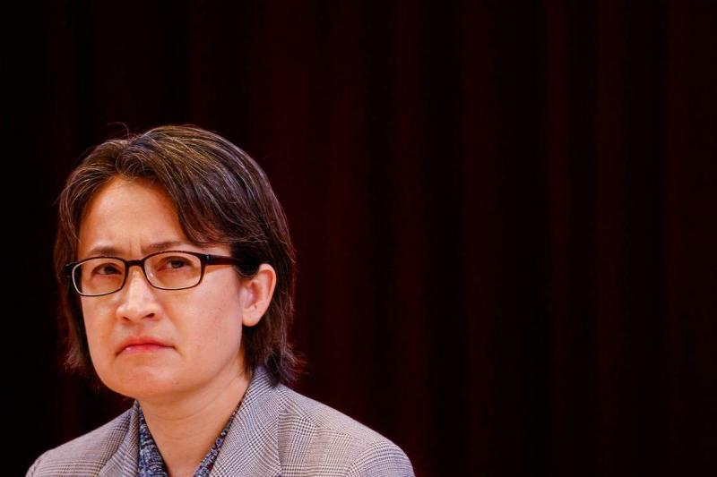 台湾现任副总统萧美琴(图)担任蔡英文政府驻美代表时,就两度被北京点名为“台独顽固分子”,并宣布加重制裁。(路透社)