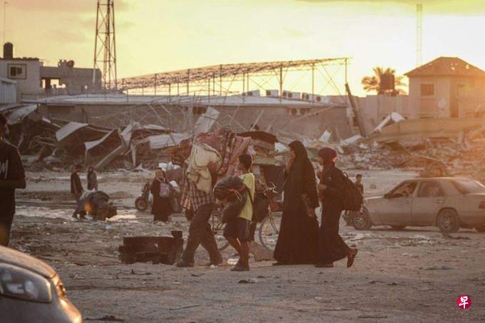 加沙南部多地民众被令撤离 以军或开展长期攻势