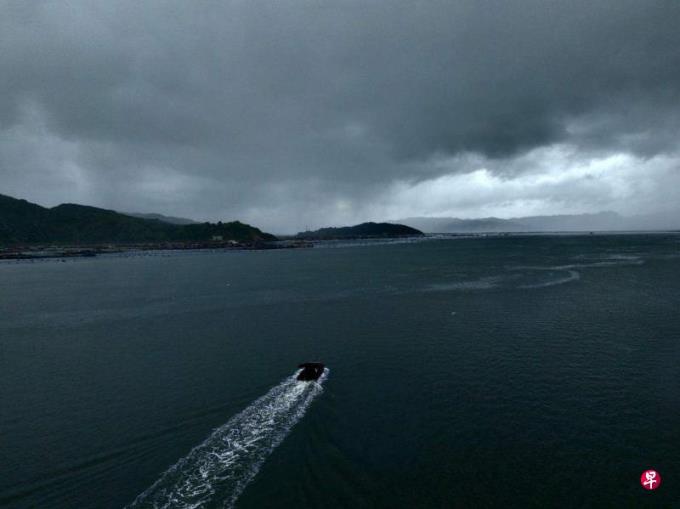 台风格美在台湾的强度减弱  下午将登陆福建