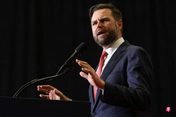 万斯说美国不能交给无孩子的民主党人 引各方抨击