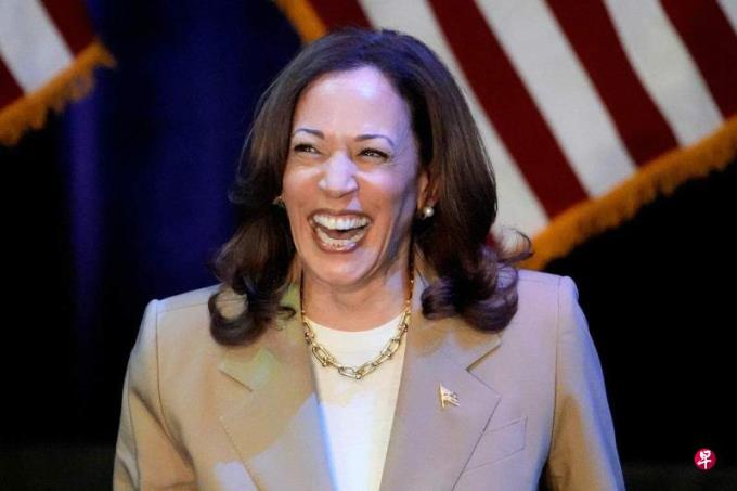 哈里斯竞选首周筹得二亿美元 支持率上升八个百分点