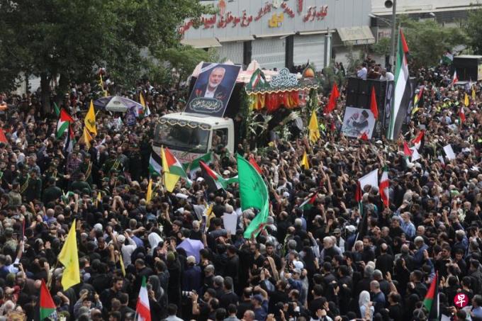 美媒:哈尼亚被暗藏德黑兰宾馆的炸弹炸死