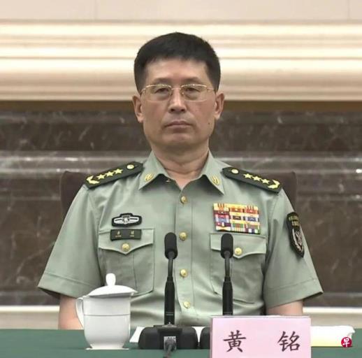 黄铭已任解放军北部战区司令员