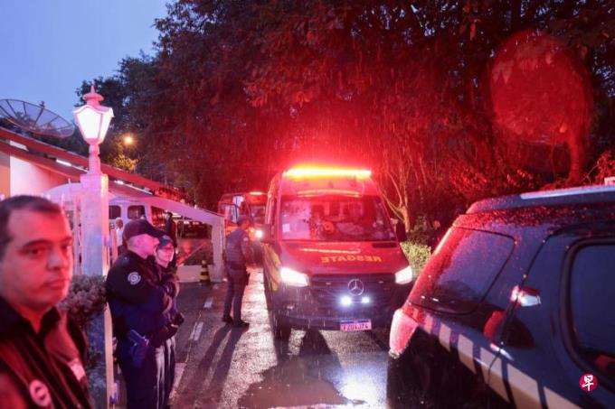 一架客机在巴西圣保罗州坠毁 机上61人全部遇难