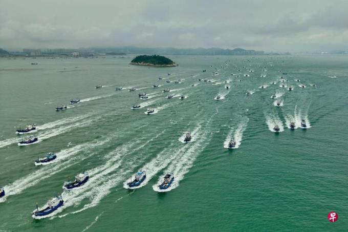 中国大陆渔船在金门外海与不明船只擦撞沉没 致一死三失联